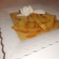 Crepes con miele al profumo d'arancio