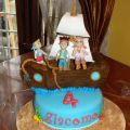 Torta Jake e i pirati dell'isola che non c'è