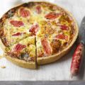 QUICHE LORRAINE CON POMODORI ARROSTITI