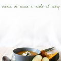 crema di zucca e mela al curry