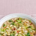 Zuppa di fagioli zolfini e scarola