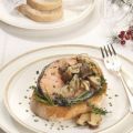 Tournedos di salmone ai porcini