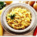 Tagliatelle di kamut al limone
