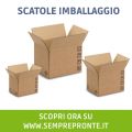 Da Semprepronte anche le Scatole Imballaggio