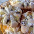 Crostatine con ricotta e gocce di cioccolato