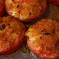 Pomodori ripieni di pancetta e mozzarella