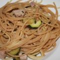 Spaghetti tonno e zucchine