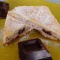 TRAMEZZINI DI FROLLA CON RICOTTA E CIOCCOLATO