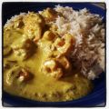 Riso basmati con gamberi in salsa di yogurth e[...]