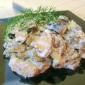 Funghi in panna acida