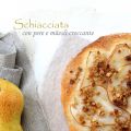 Schiacciata con pere e müesli croccante