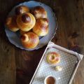 Brioches con il tuppo con lievito madre