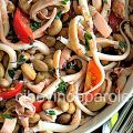 INSALATA DI MOSCARDINI E FAGIOLI