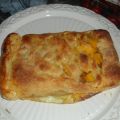 Strudel di pesche