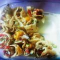 Girelle colorate di crespelle gratinate