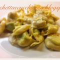 Tortelli con fonduta veloce al gorgonzola