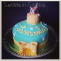Torta Compeanno con Gatto e gomitolo - Simil[...]