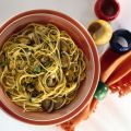 Pasta alle vongole e curry