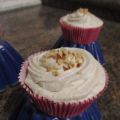 Cupcake alla vaniglia con crema al pistacchio