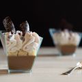 Cremoso al cioccolato al latte e namelaka ivoire