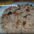 Risotto al radicchio e fagioli