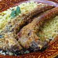 Costolette d'agnello impanate e Couscous[...]