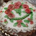 Torta decorata Compleanno Mirella - Ricotta e[...]