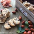 Biscotti salati con giuggiole e speck