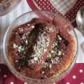 Coppette con panna al caffè