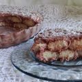 Dolce con savoiardi  al cioccolato senza cottura
