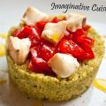 Cuscus al pesto pomodorini e taleggio D.O.P.