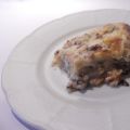 Lasagne al radicchio, pancetta e gorgonzola