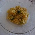 Risotto con broccoli e gamberetti