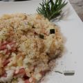 Risotto speck e zucchine...