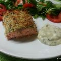 SALMONE IN CROSTA DI PANE CON SALSA ALL'ERBA[...]