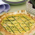 Torta salata alle zucchine e salmone