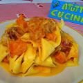 PAPPARDELLE alla ZUCCA e GERMOGLI