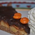 Crostata mele cotogne e cioccolato