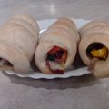 CANNOLI DI PASTA DI PANE CON VERDURE