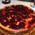 CheeseCake con marmellata di more