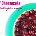 New York Cheesecake alle ciliegie confit