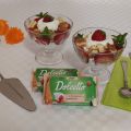 Coppette Dolcetto Fragola e panna