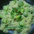 Couscous con Broccolo calabrese e Uvetta