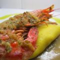 Crespelle allo Zafferano con Gamberi Gratinati[...]