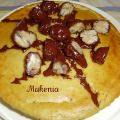 Cheesecake di castagne e cioccolato