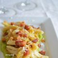 Maccheroncini verza e guanciale