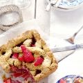 Linzertorte integrale alle fragole fresche