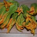 Frittata con i fiori di zucca