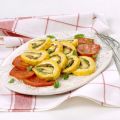 Rotolo di frittata allo chevre