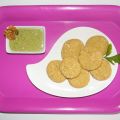 Bocconcini di ceci al sesamo con crema di[...]